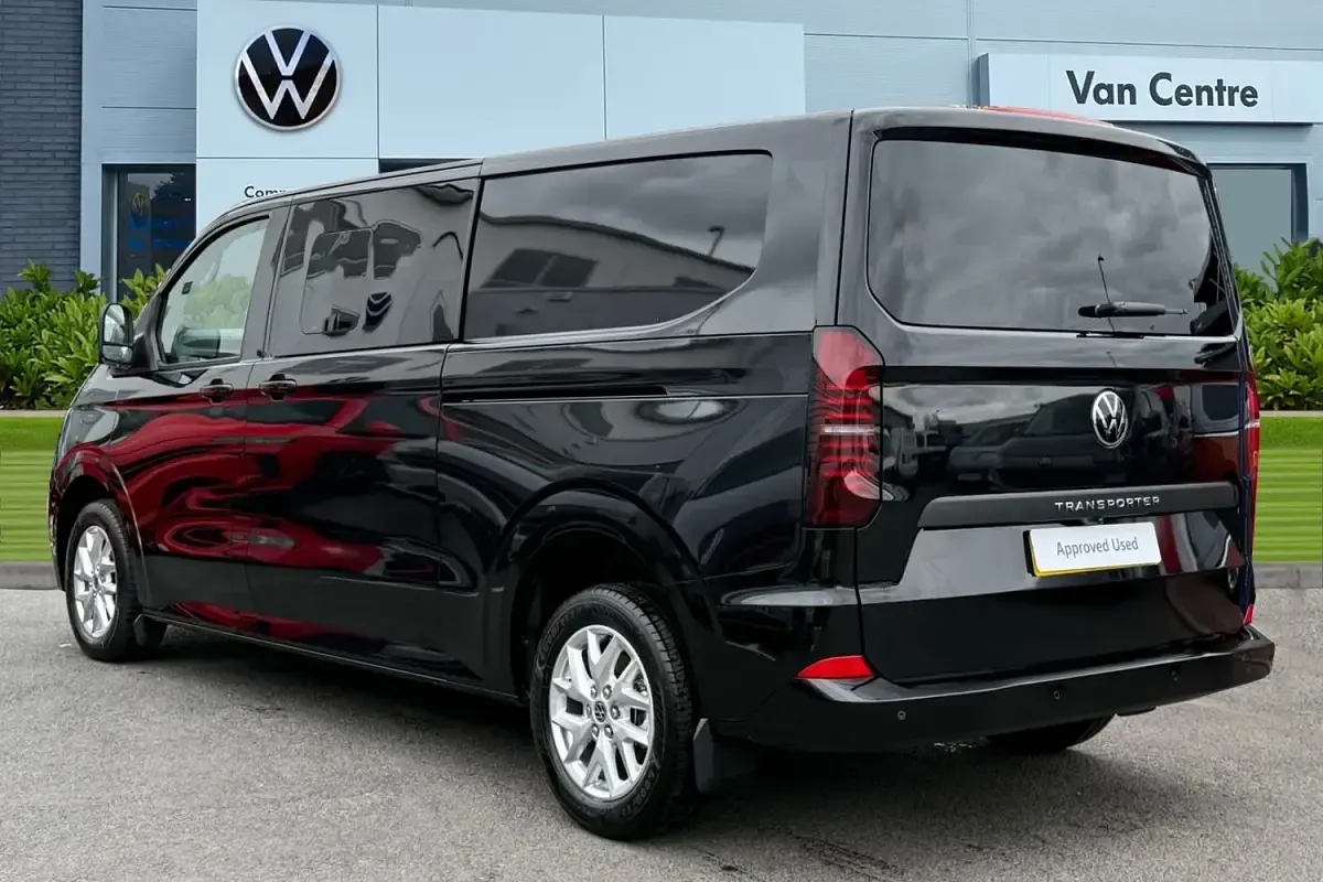 New VW T7 Pro 2025 Black Van