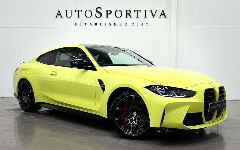 Yellow Used 2023 BMW M4 Competition Edition Coupe | £54,990 (Fair price) - Image 1/3