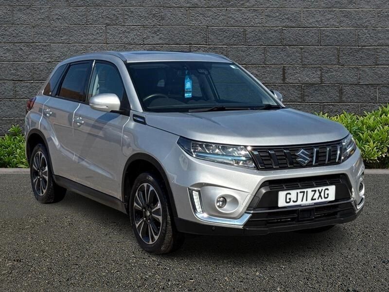 Silver Used 2021 Suzuki Vitara SZ5 SUV | £15,695 (Fair price) - Image 1/4