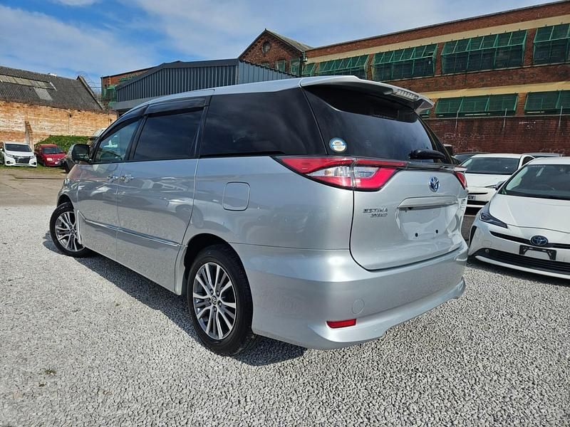 Used Toyota Estima Hybrid 2019 Silver MPV