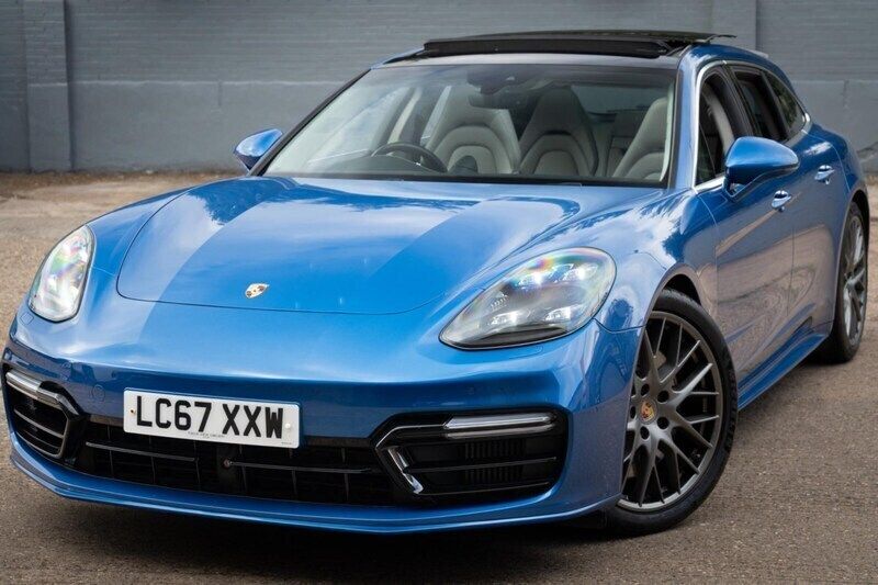 Blue Used 2017 Porsche Panamera Turbo Sport Turismo Sedan | £50,999 - Image 1/3