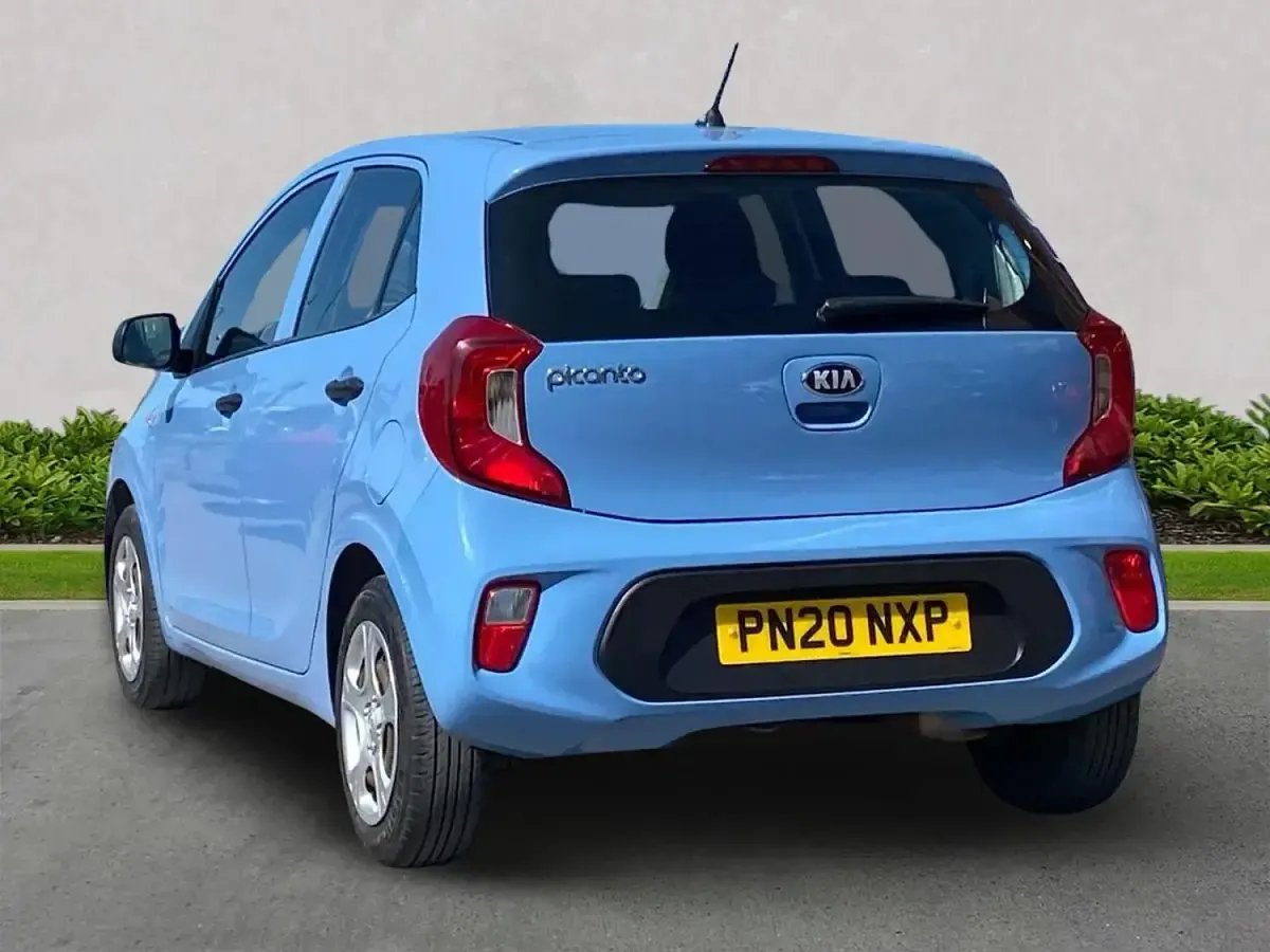 Używany Kia Picanto 66 KM (48 kW) 2020 Niebieski Hatchback