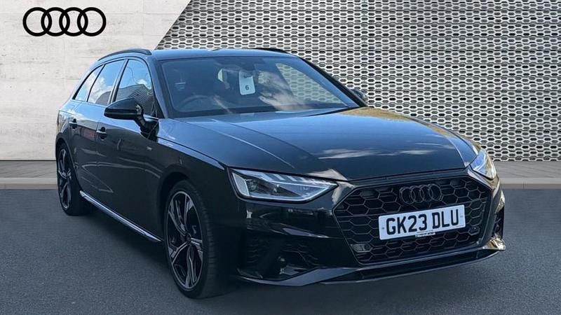 Used Audi A4 Black Edition 204 HP (150 kW) 2023 Black Estate