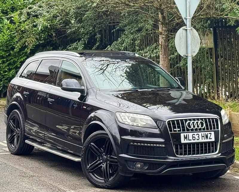 Used Audi Q7 S-line plus 245 HP (180 kW) 2013 Black SUV