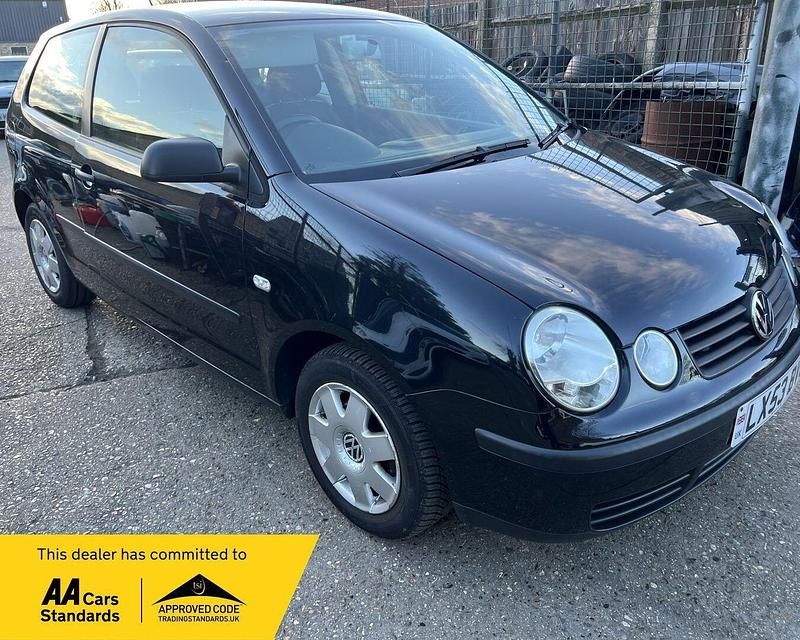 Used VW Polo 75 HP (55 kW) 2003 Black Hatchback