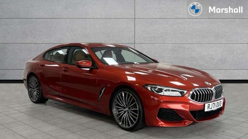 Sunset orange metallic Used 2022 BMW 840 M Sport Coupe | £38,999 (Super price) - Image 1/4