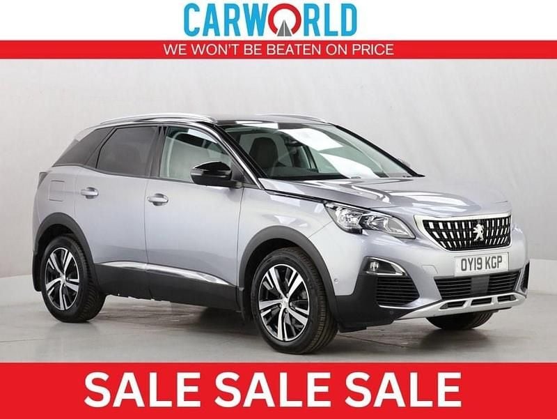 Grey Used 2019 Peugeot 3008 Allure SUV | £13,700 (Fair price) - Image 1/3