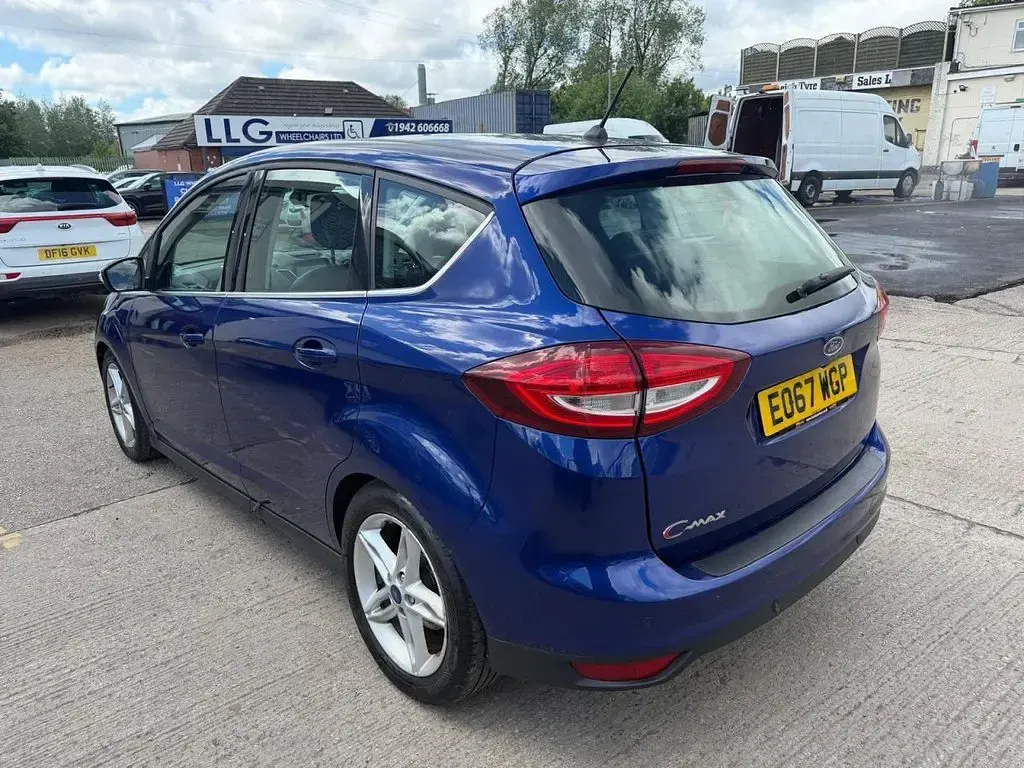 Used Ford C-MAX Titanium X 120 HP (88 kW) 2017 Blue MPV