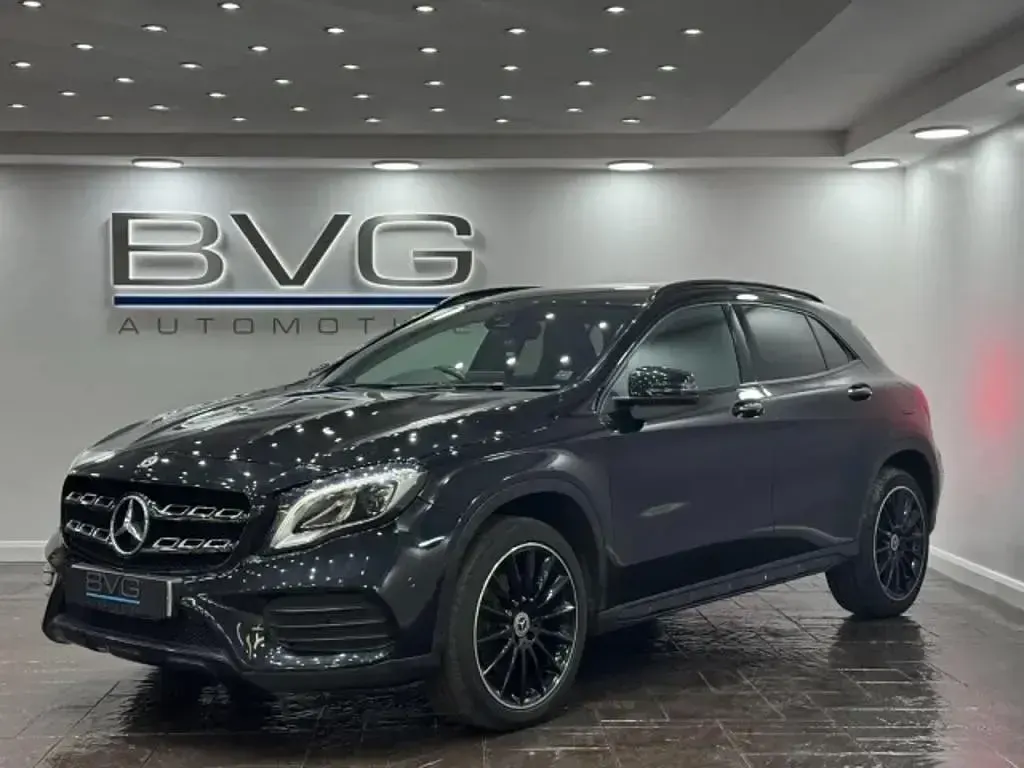 Used Mercedes GLA220 AMG Line Premium 177 HP (130 kW) 2018 Black SUV