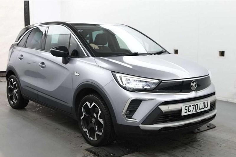 Used Vauxhall Crossland Elite 130 HP (95 kW) 2021 Grey SUV