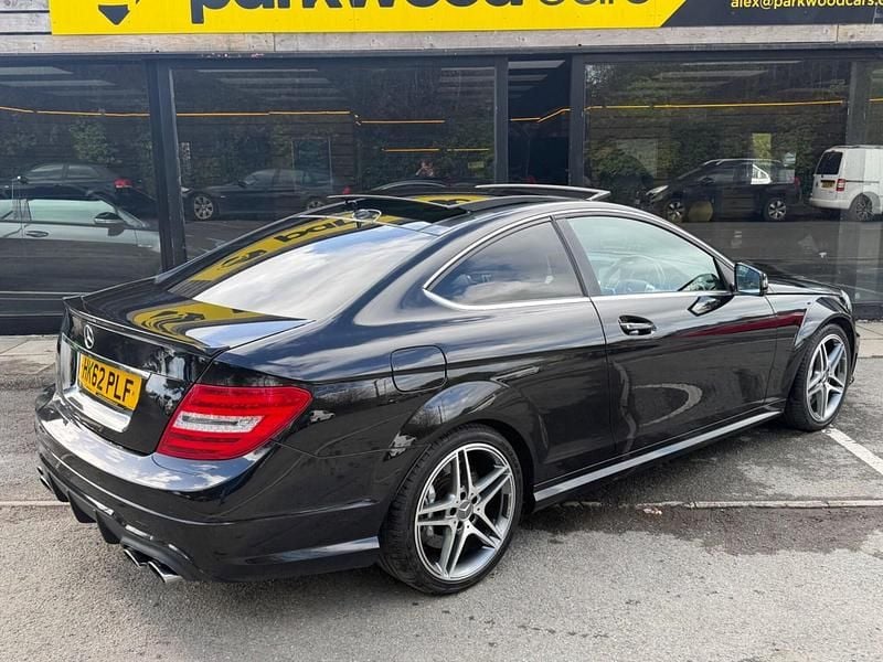 Used Mercedes C63 AMG 2013 Black Coupe