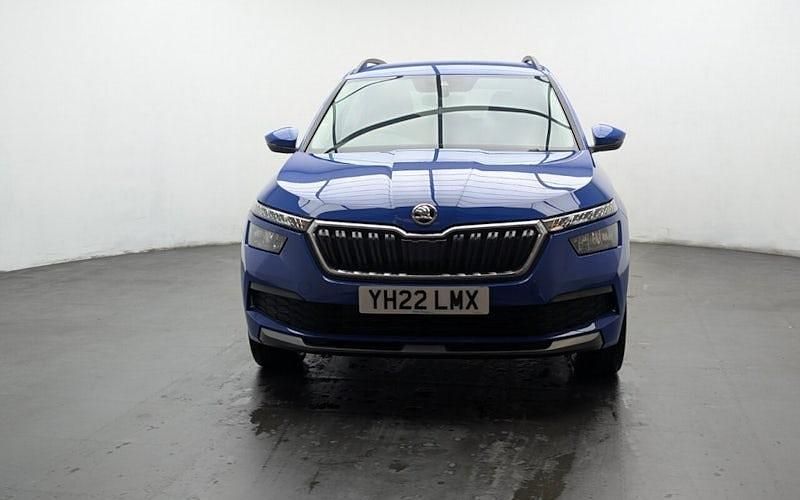 Used Skoda Kamiq SE 95 HP (69 kW) 2022 Blue SUV