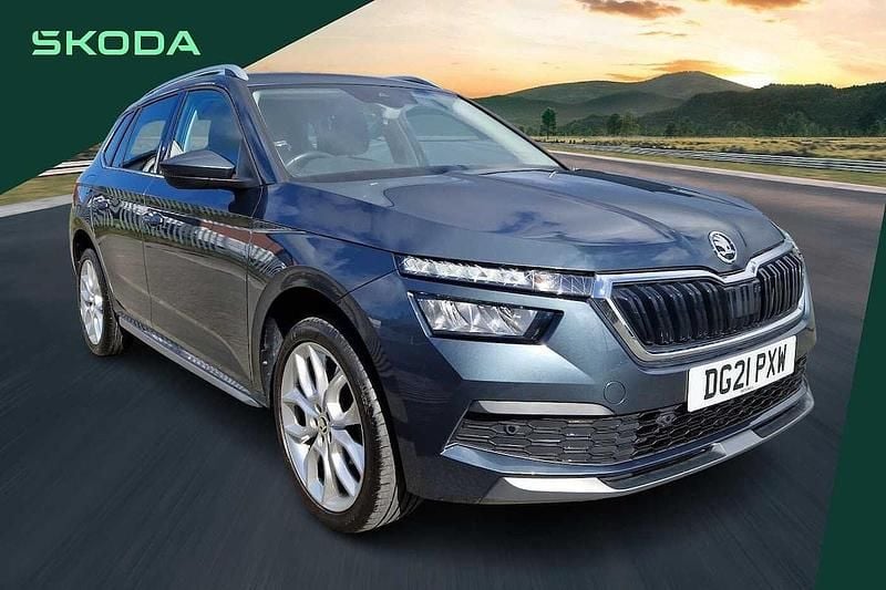 Used Skoda Kamiq SE L 115 HP (84 kW) 2021 Grey SUV