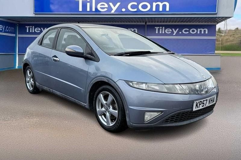 Blue Used 2007 Honda Civic ES Hatchback | £1,490 (Fair price) - Image 1/1