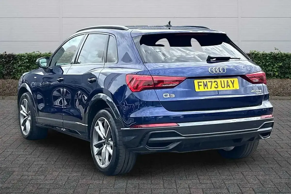 Used Audi Q3 Black Edition 2023 Blue SUV