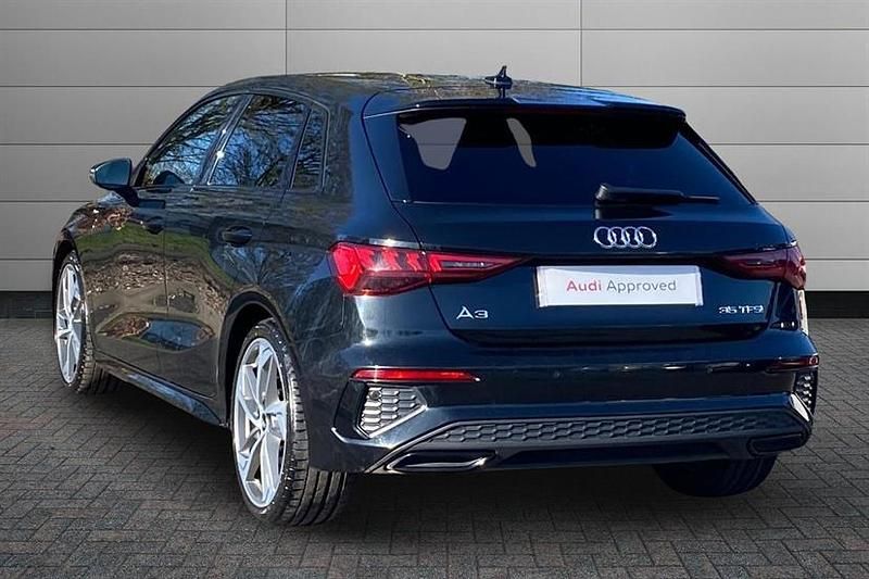 Used Audi A3 Design 150 HP (110 kW) 2021 Mythos black Sedan