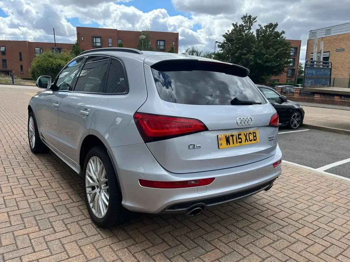 Used Audi Q5 S-line plus 230 HP (169 kW) 2015 Silver SUV