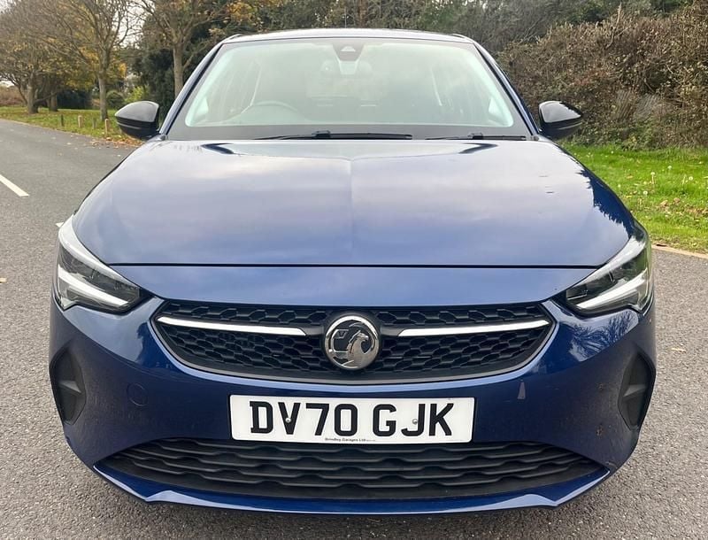 Used Vauxhall Corsa 100 HP (73 kW) 2020 Blue Hatchback
