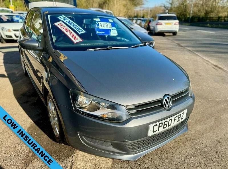 Used VW Polo SE 60 HP (44 kW) 2010 Blue Hatchback
