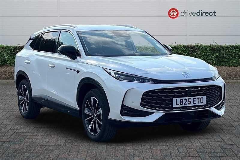 Solid white pearl Used 2024 MG HS Trophy SUV | £23,900 - Image 1/4