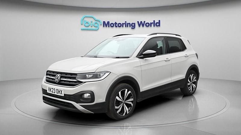 Used VW T-Cross Black Edition 110 HP (80 kW) 2023 Grey SUV