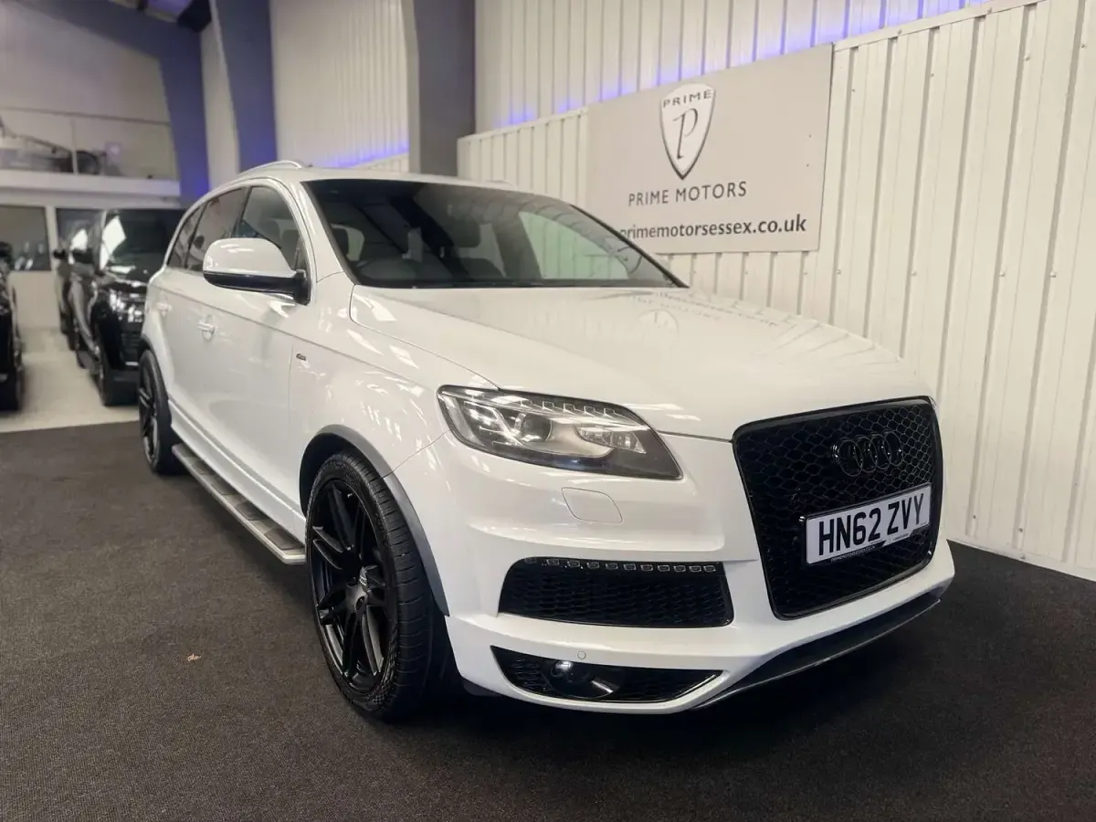 Used Audi Q7 S-line plus 245 HP (180 kW) 2013 White SUV