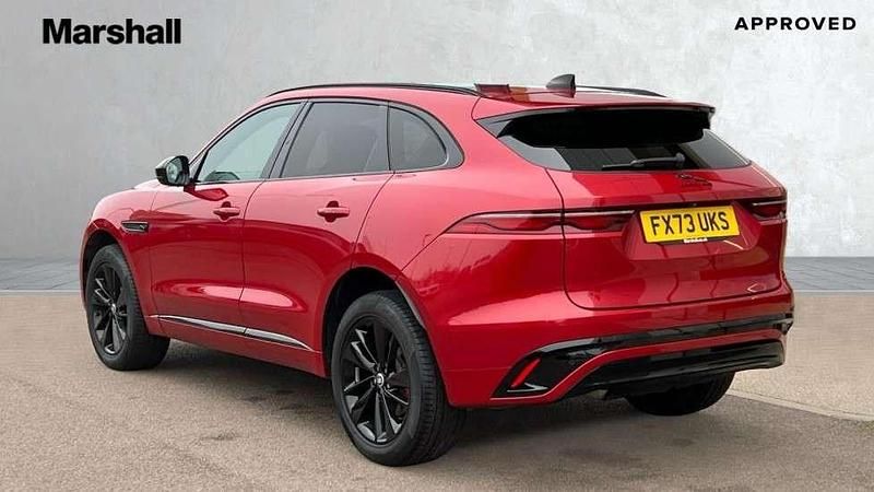 Used Jaguar F-Pace R-Dynamic 204 HP (150 kW) 2023 Red SUV