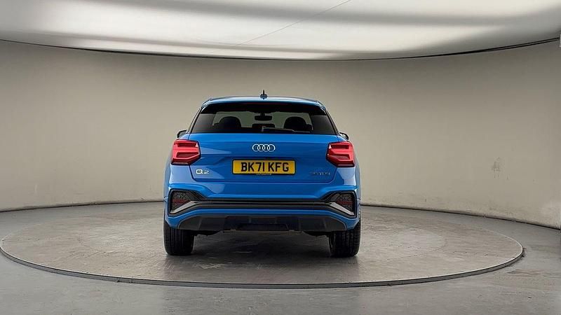 Used Audi Q2 Black Edition 150 HP (110 kW) 2021 Turbo blue/turbo blue SUV