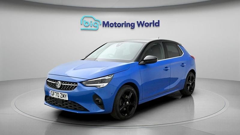 Used Vauxhall Corsa Elite 101 HP (74 kW) 2020 Blue Hatchback