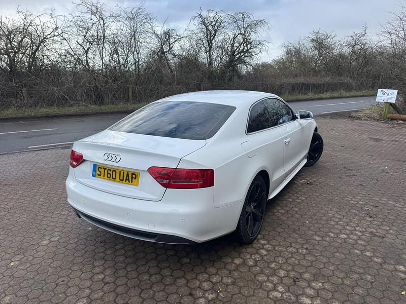 Used Audi A5 S-Line 2010 White Coupe
