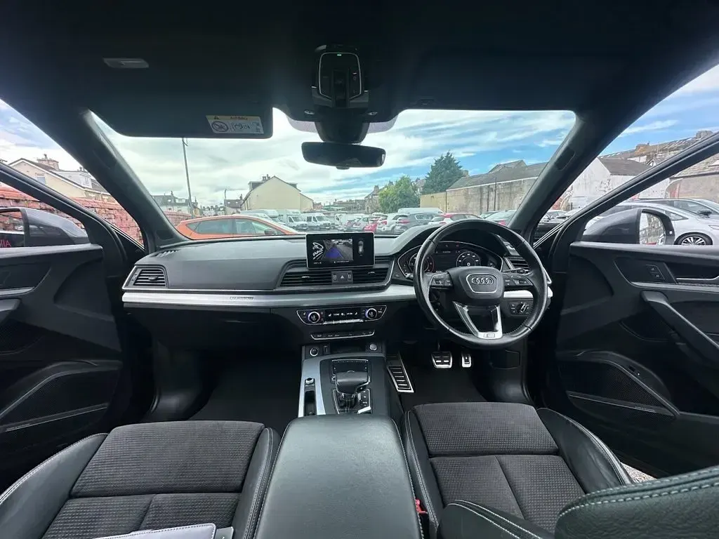 Used Audi Q5 S-Line 190 HP (139 kW) 2018 Grey SUV