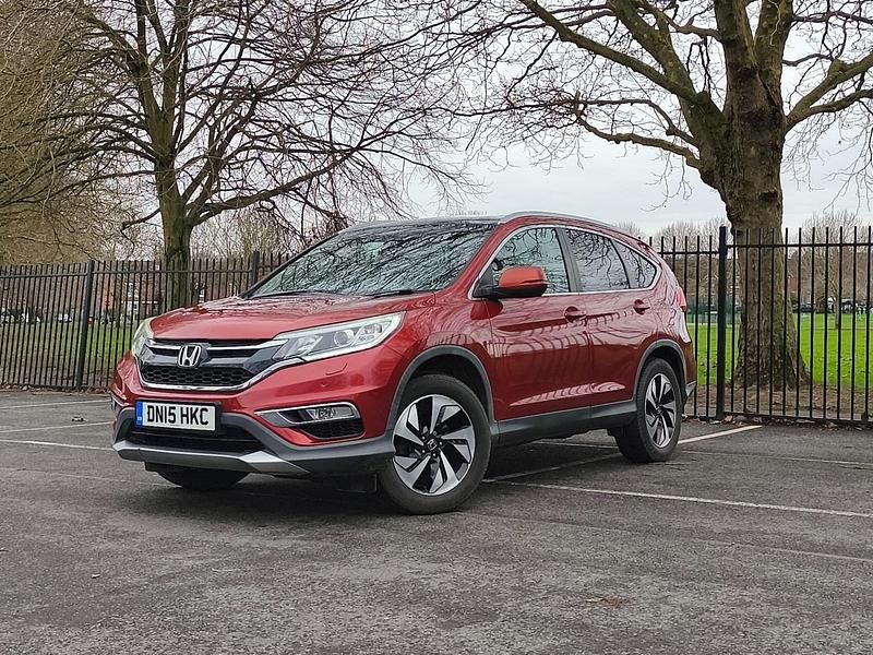 Używany Honda CR-V EX 160 KM (117 kW) 2015 Czerwony SUV