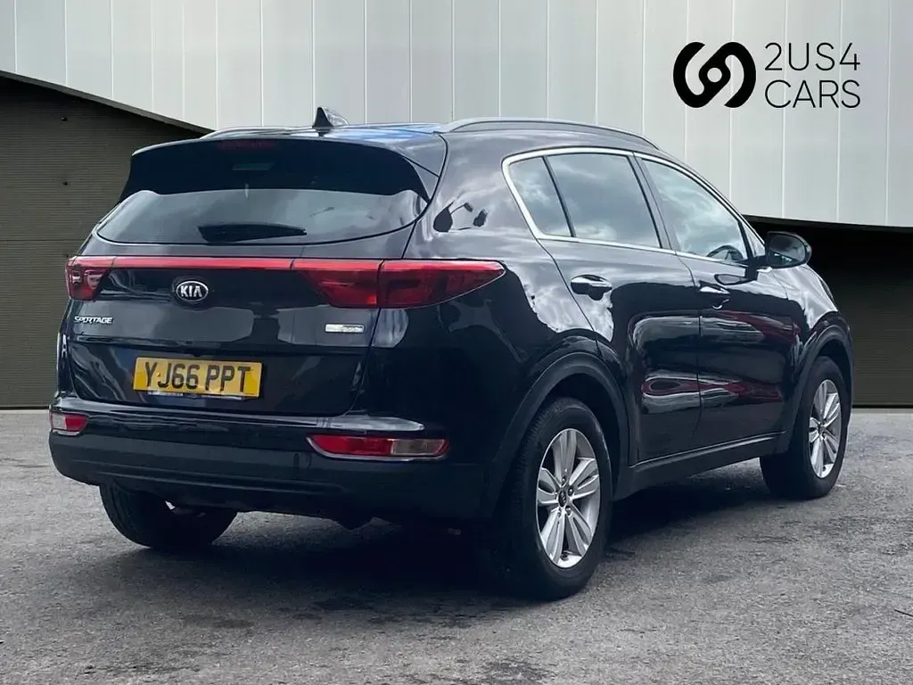 Used Kia Sportage 177 HP (130 kW) 2017 Black SUV