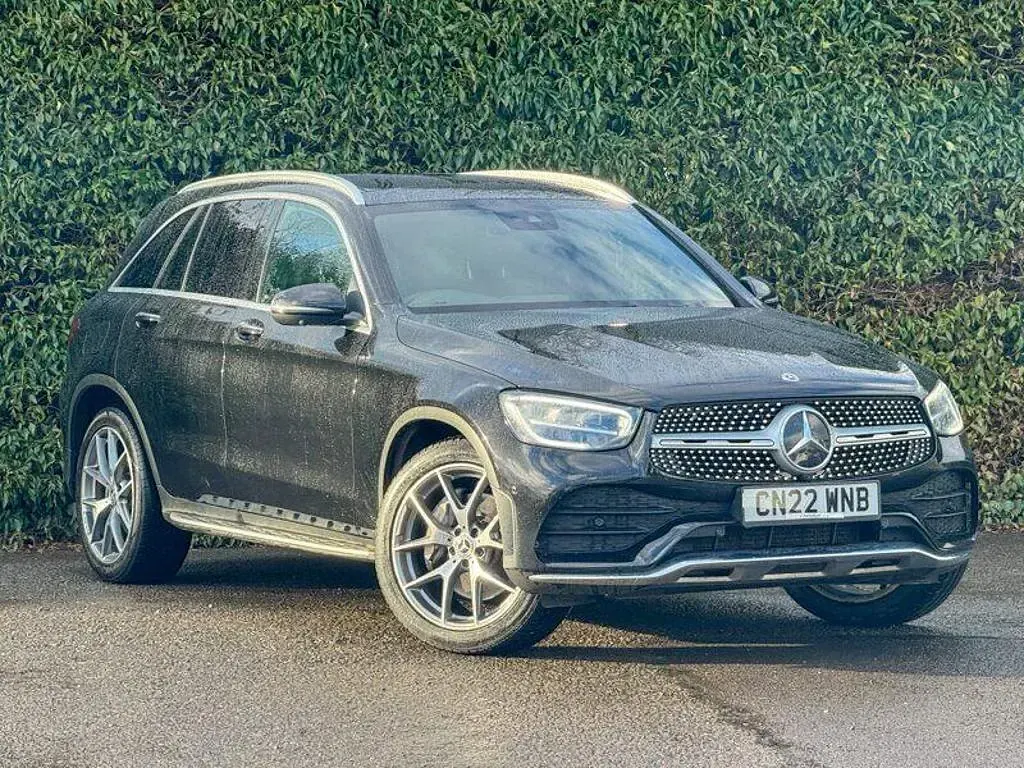 Used Mercedes GLC300 AMG line 245 HP (180 kW) 2022 Black SUV