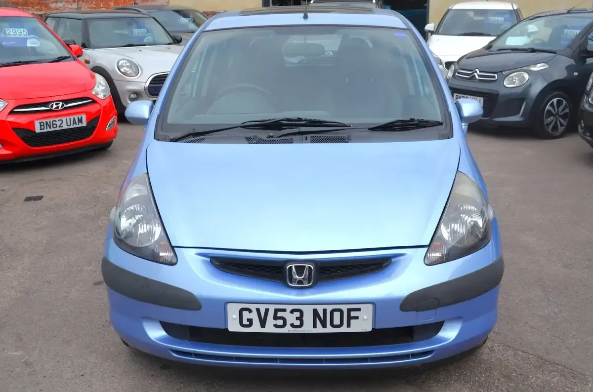 Used Honda Jazz SE 83 HP (61 kW) 2003 Blue Hatchback