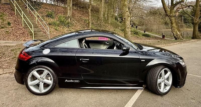 Used Audi TT S-Line 170 HP (125 kW) 2011 Black Coupe