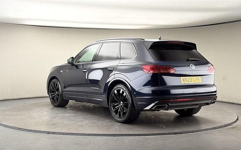 Used VW Touareg Black Edition 286 HP (210 kW) 2022 Meloe blue crystal effect/meloe blue crystal effec SUV