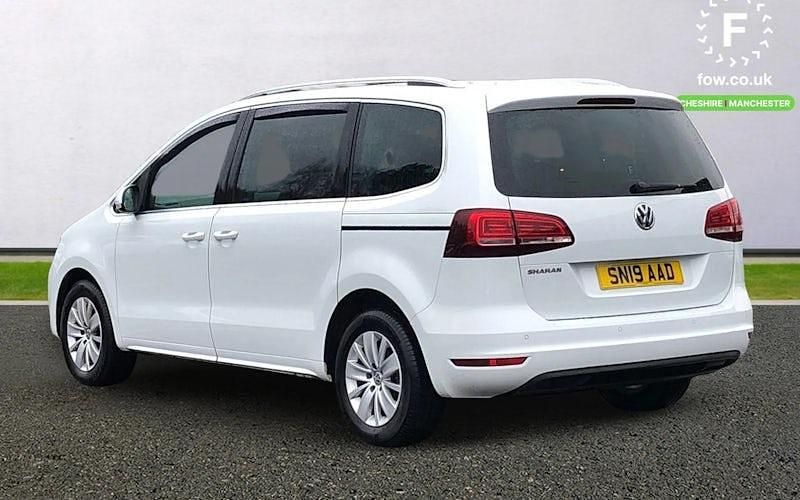 Used VW Sharan SE 150 HP (110 kW) 2019 White MPV