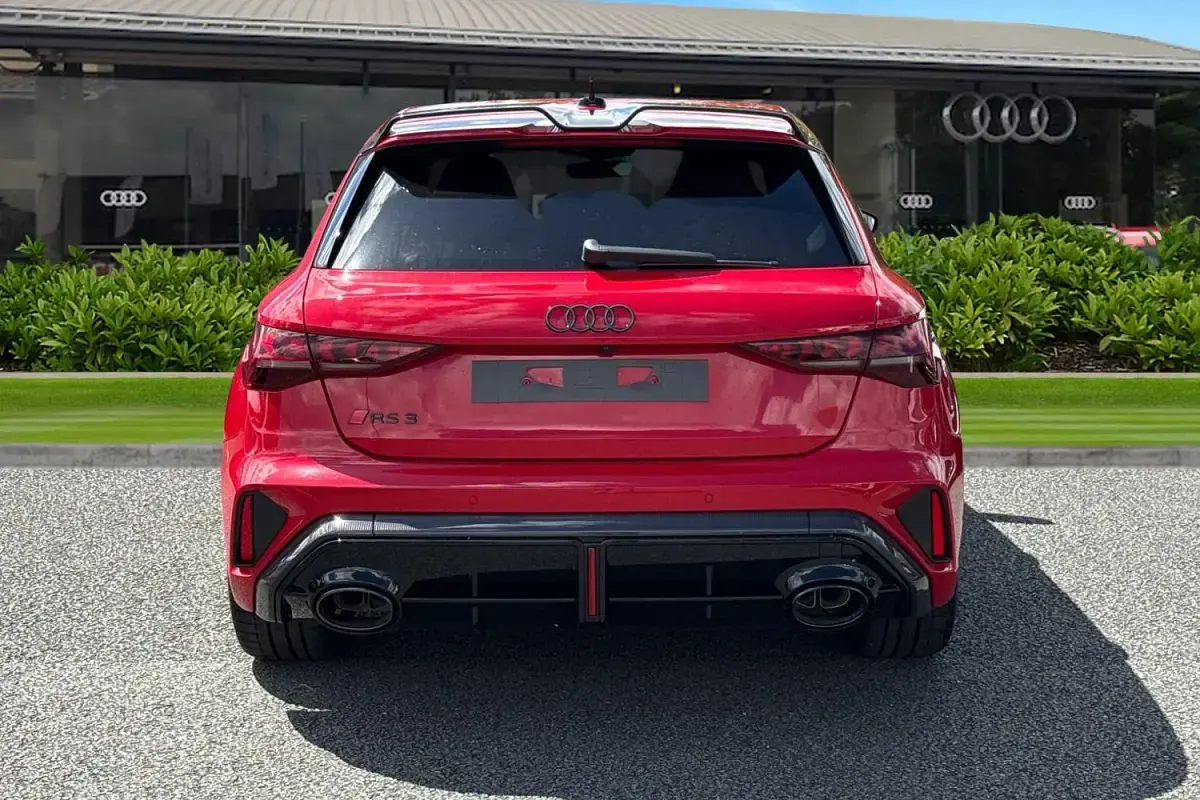 New Audi RS3 Advanced 400 HP (294 kW) 2026 Red Sedan