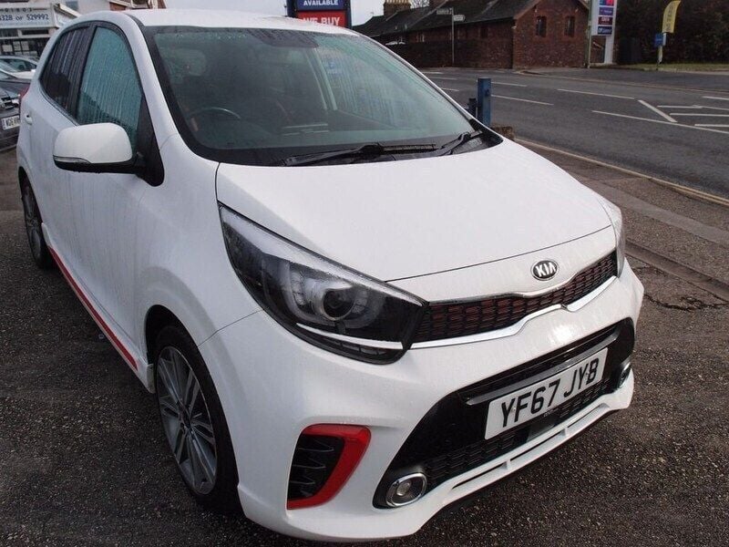 White Used 2017 Kia Picanto GT-Line Hatchback | £6,995 (Good price) - Image 1/4