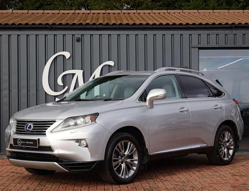 Silver Used 2013 Lexus RX450h Luxury Line SUV | £11,490 (Fair price) - Image 1/4