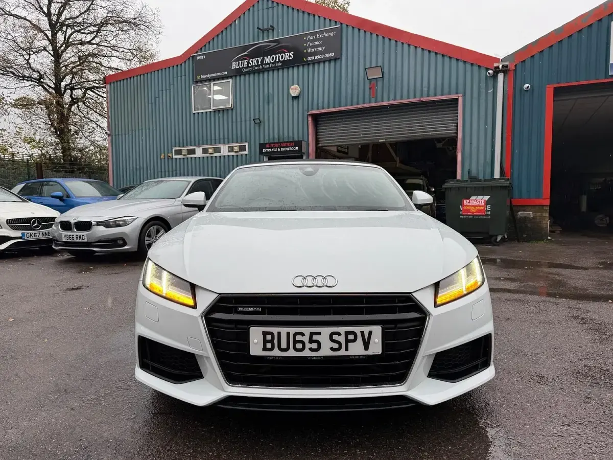 Used Audi TT Roadster S-Line 2015 White Cabriolet