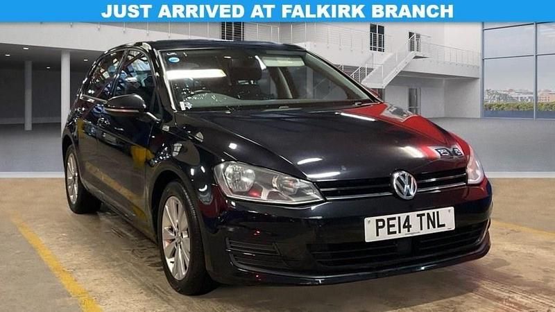 Black Used 2014 VW Golf VII SE Hatchback | £5,995 (Good price) - Image 1/4