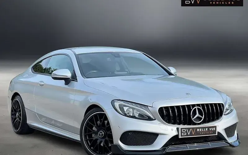 Used Mercedes C220 AMG line 170 HP (125 kW) 2017 Coupe