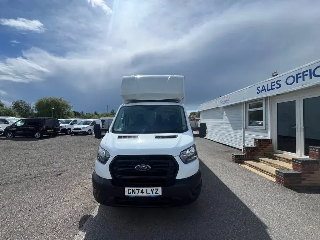 Used Ford Transit S 130 HP (95 kW) 2025 White Cabriolet