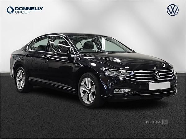 Black Used 2021 VW Passat SE Sedan | £15,925 (Fair price) - Image 1/4