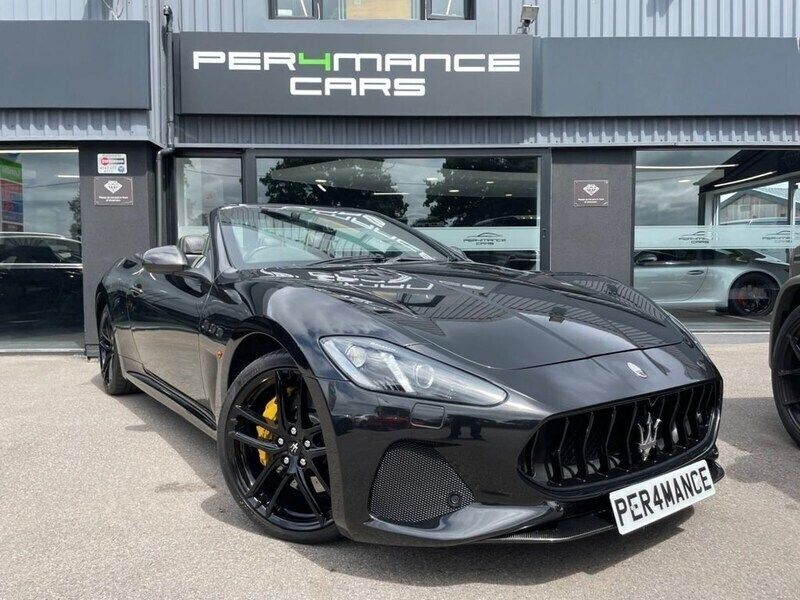 Black Used 2018 Maserati GranCabrio Cabriolet | £59,990 - Image 1/4