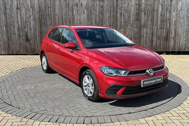 Red Used 2022 VW Polo Life Hatchback | £14,699 (Good price) - Image 1/4