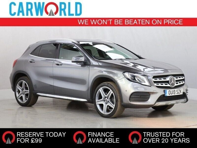 Grey Used 2019 Mercedes GLA250 AMG Line Premium SUV | £13,990 (Good price) - Image 1/4