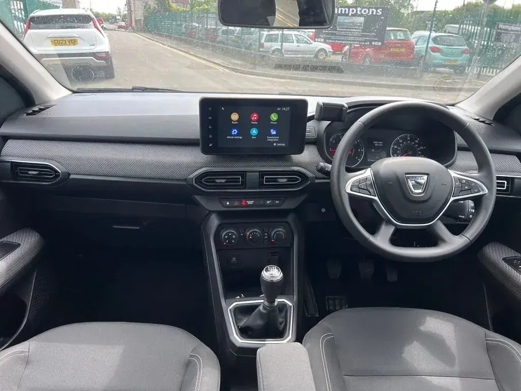 Used Dacia Sandero Comfort 100 HP (73 kW) 2021 Blue Hatchback